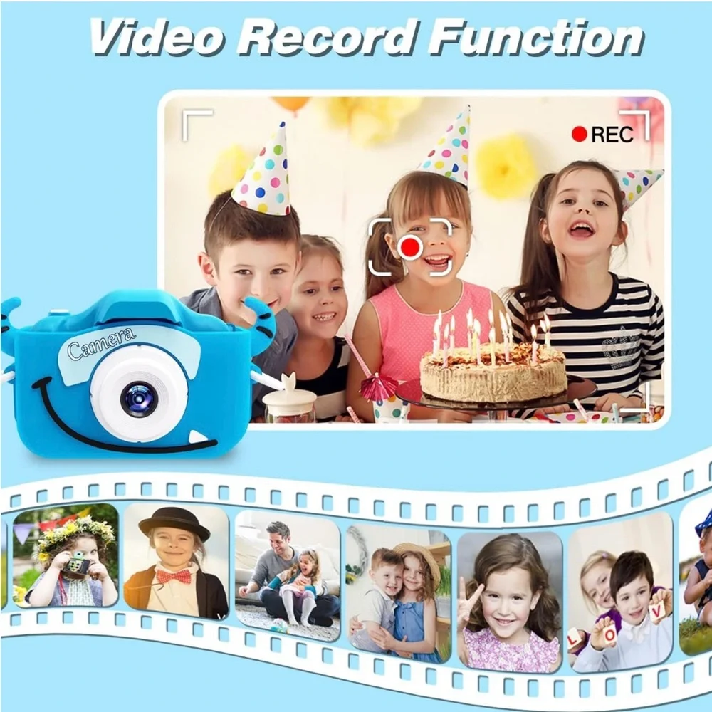 NWT Goopow Kids Camera Toys for 3-8 Year Old Girls/Boys